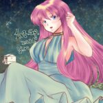 沙織さん誕生日祝絵2024年