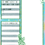 オリキャラ紹介用に自作したテンプレートの原本。