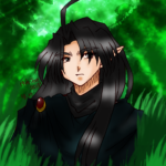 こちらのイラストはファンタジー漫画Fortune?のレイリス。
森の中に佇んでいるイメージです。 レイリス=リューブツアール1