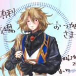 2022年5月10に描きあげpixivに載せた絵。厚塗りにだいぶ慣れてきた。 バレ限兄上古戦場お疲れ様でした絵