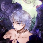 グラブルのルシファーをバストアップサイズで描いたもの。 ルシファー絵(アイコンサイズ)
