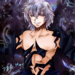 グラブルのルシファーを描いたもの。 ルシファー