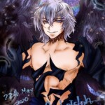 グラブルのルシファーを描いたもの。 ルシファー