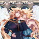 ハロウィン絵を描きたくなったのでサガとカノンで描きました。サガは牧師風、カノンは天使風の仮装です。 双子座のサガとカノンでHalloween